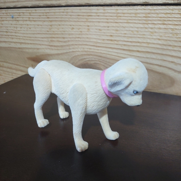 Barbie Doll Luv Me 3 Taffy Mom Dog Pink Collar Jointed Bobble Head replacement - Picture 6 of 8